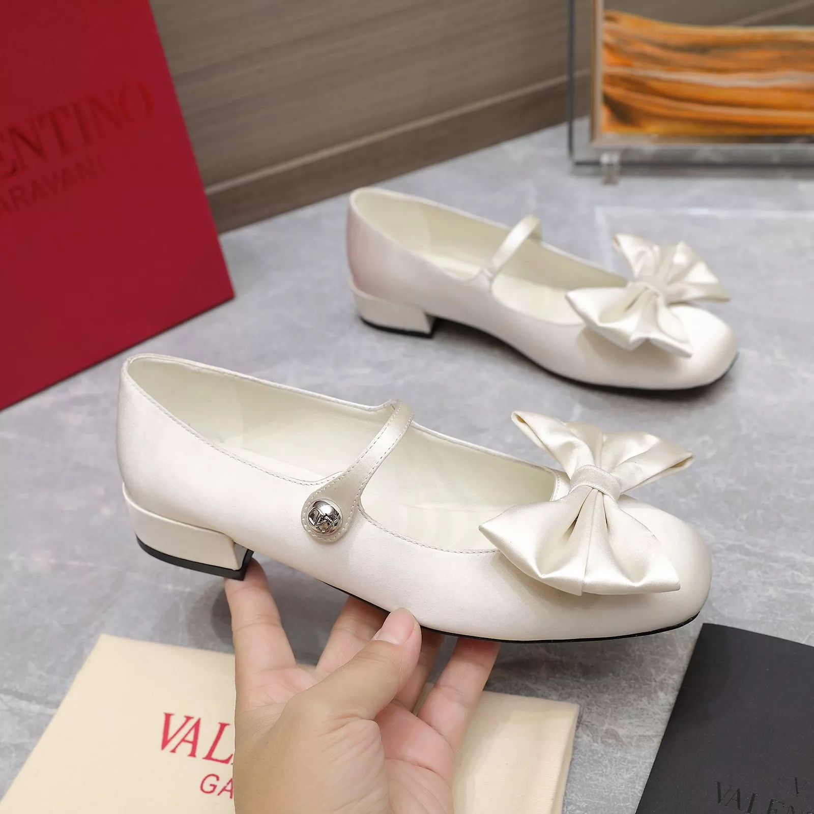 valentino flat chaussures pour femme s_12756421